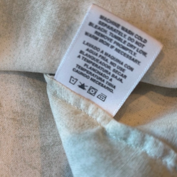 NAT NAST Men’s Silk and Cotton Short Sleeve Button Down Shirt Light Green XXL - Picture 6 of 10